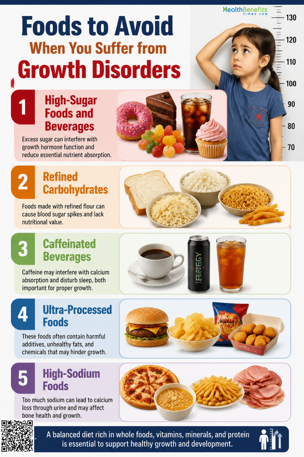 Foods to Avoid When You suffer from Growth Disorders