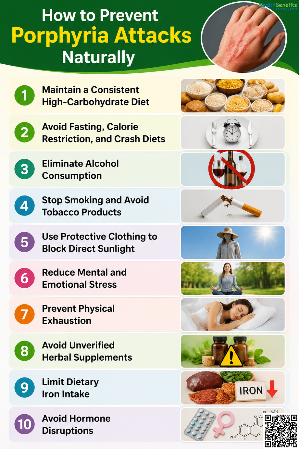 How to prevent Porphyria Naturally