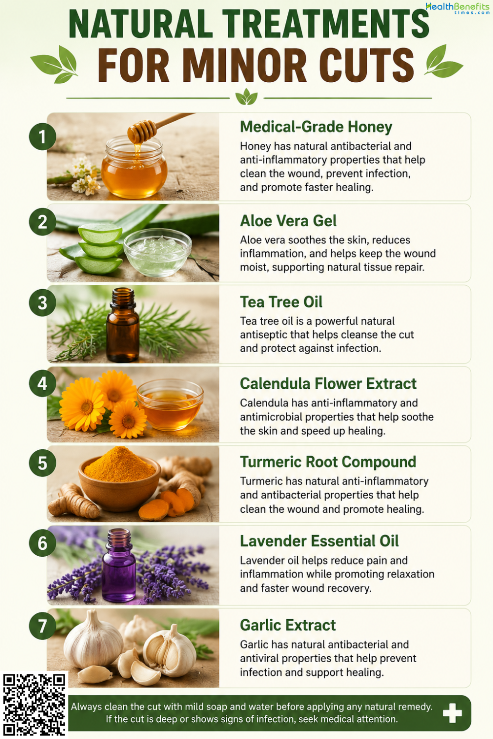 Natural Treatments For Minor Cuts