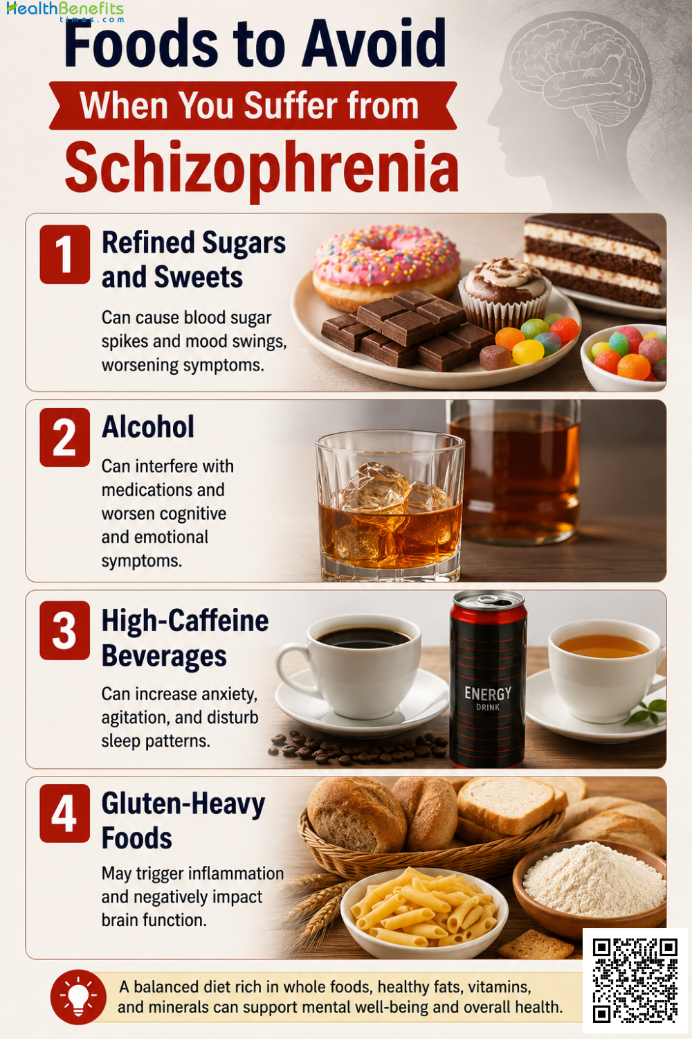 Foods to Avoid When You Suffer from Schizophrenia