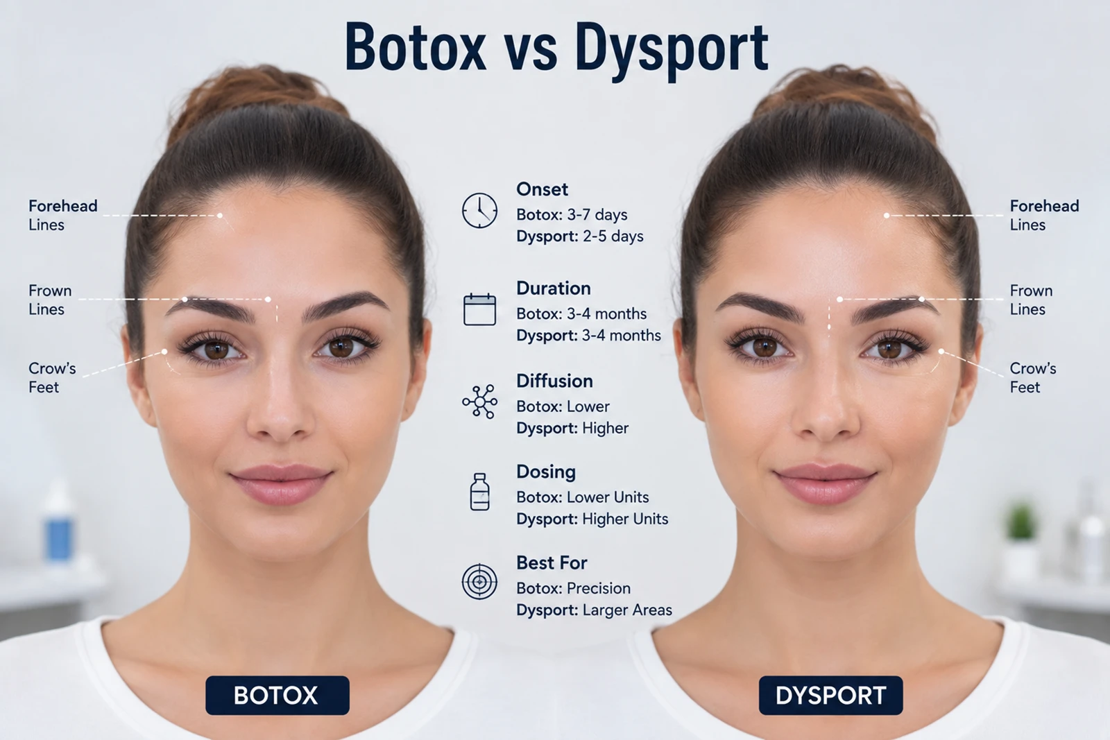 Botox vs Dysport