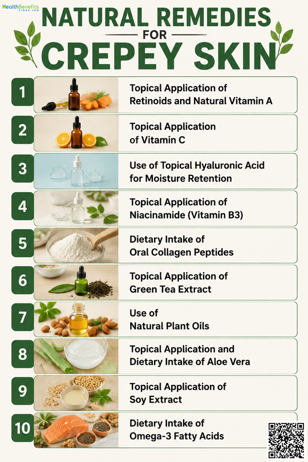 Natural Remedies for Crepey Skin