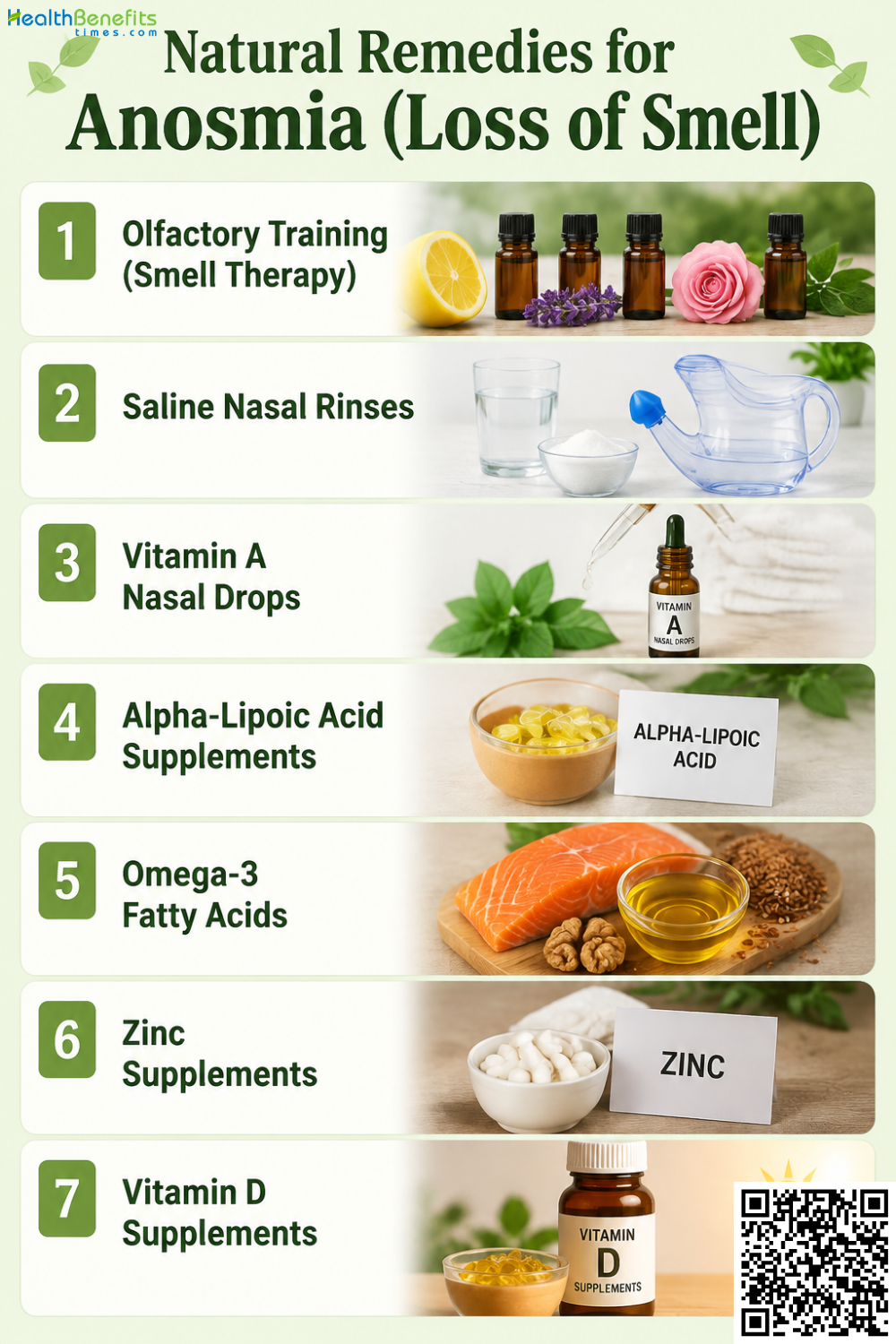 Natural Remedies for Anosmia (Loss of Smell)