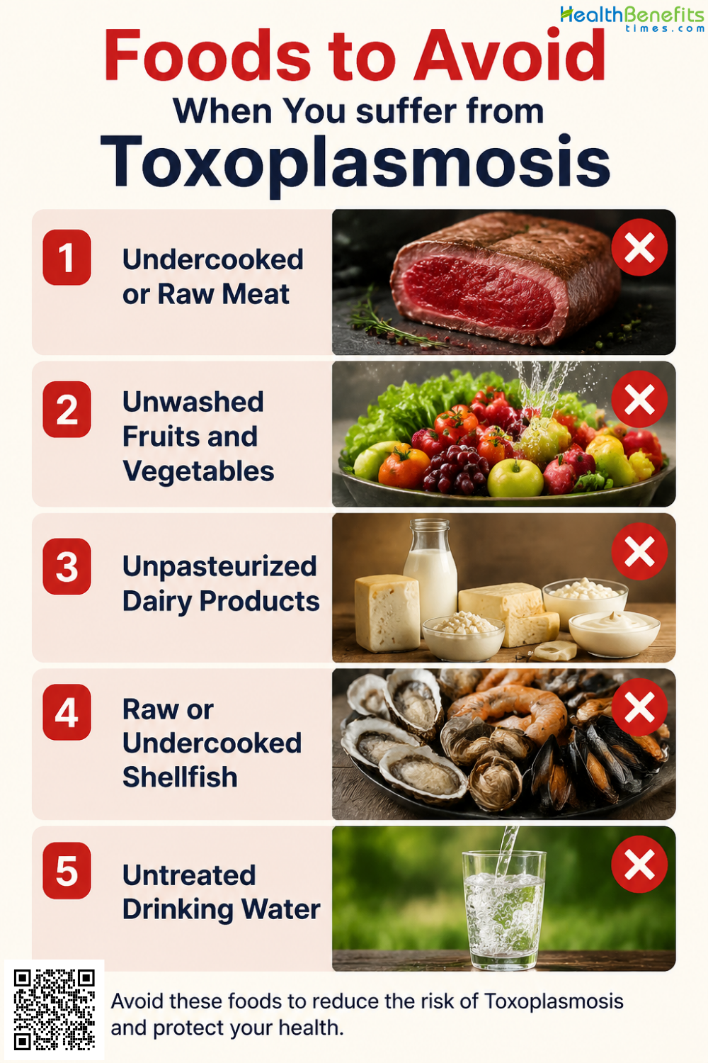 Foods to Avoid When You suffer from Toxoplasmosis