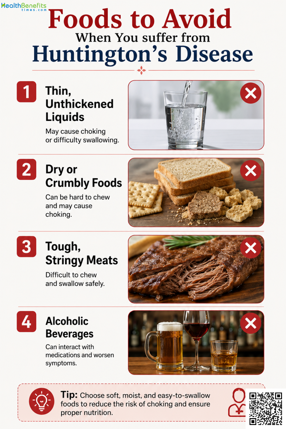 Foods to Avoid When You suffer from Huntington's Disease