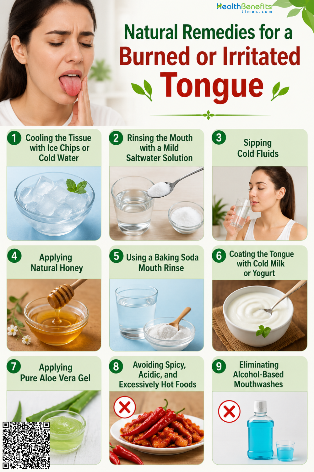 Natural Remedies for a Burned or Irritated Tongue