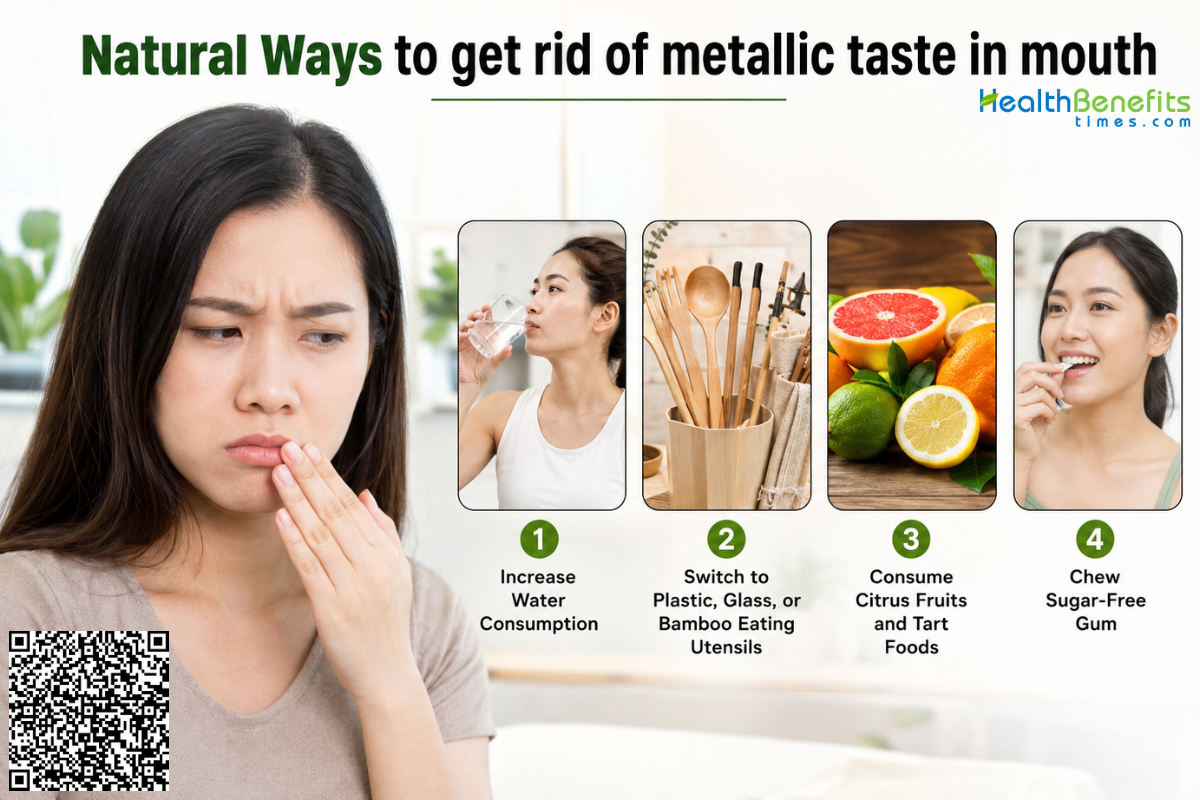 Metallic taste in mouth
