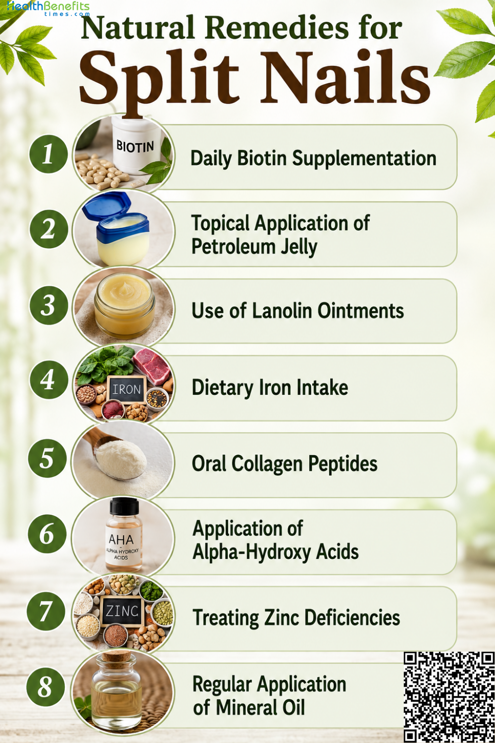 Natural Remedies for Split Nails