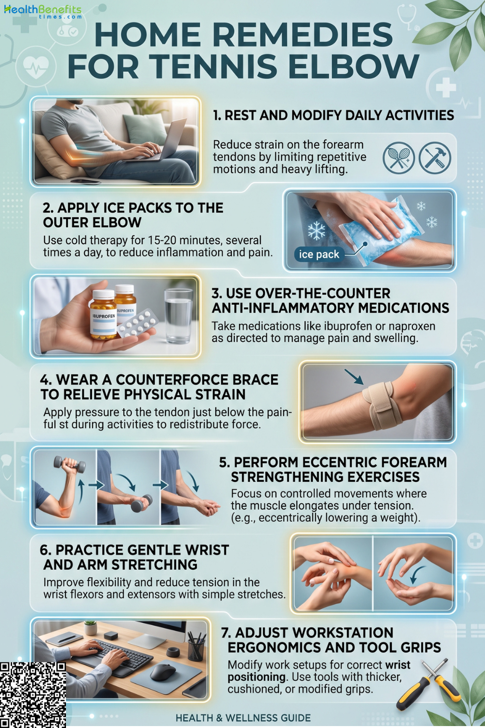 Home Remedies for Tennis elbow