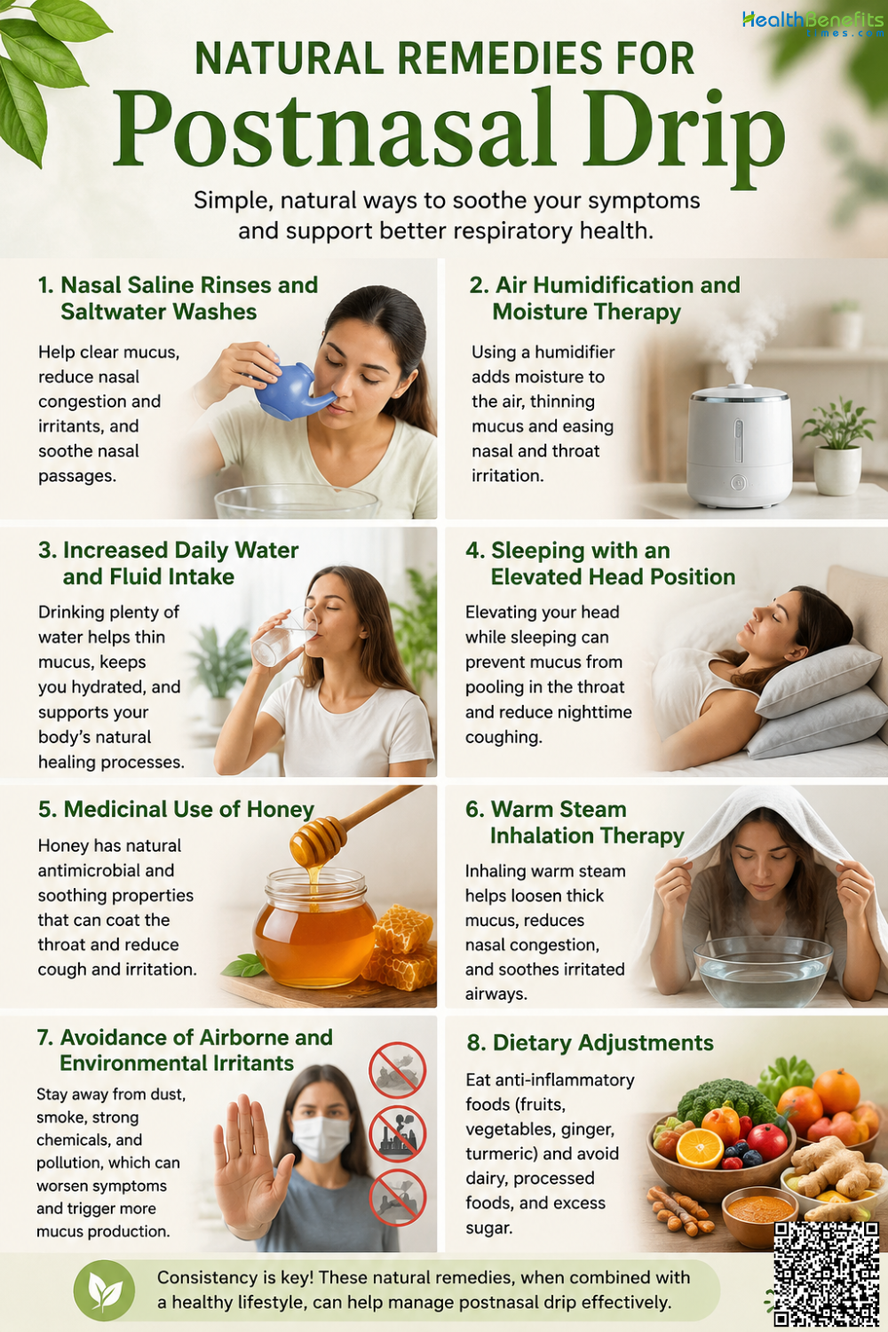 Natural Remedies for Postnasal Drip