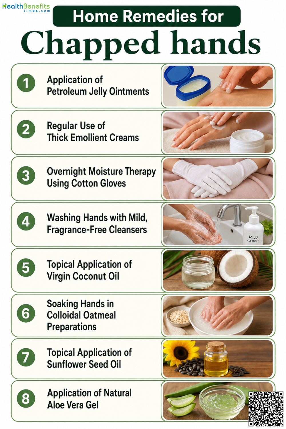 Home Remedies for Chapped hands
