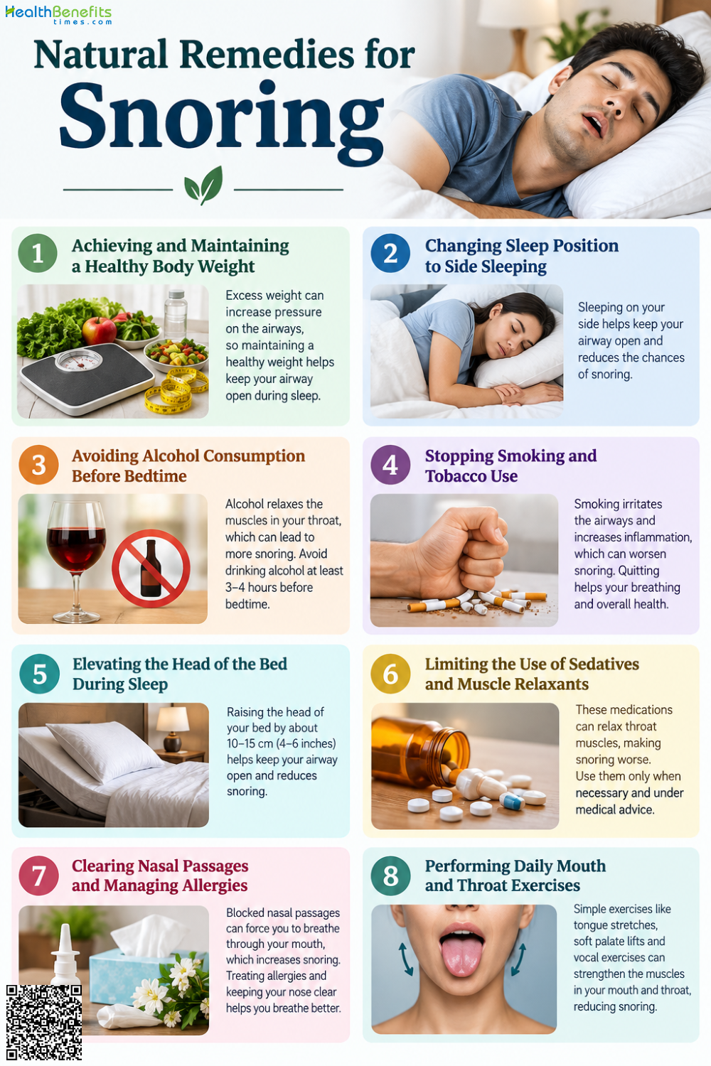 Natural Remedies for Snoring