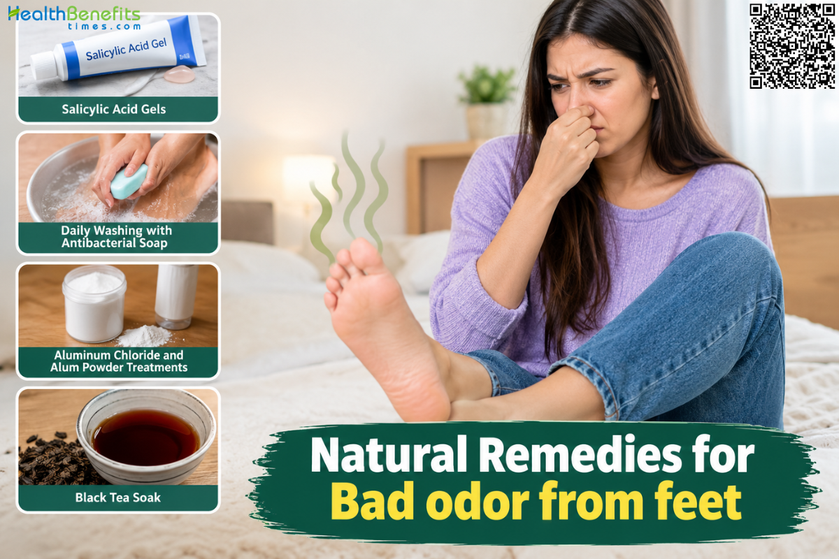 Bad odor from feet