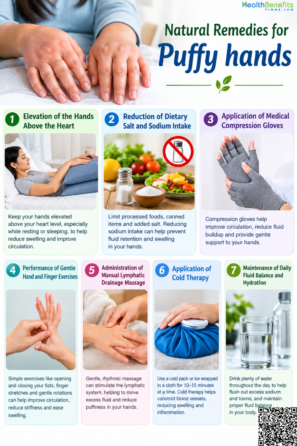 Natural Remedies for Puffy hands