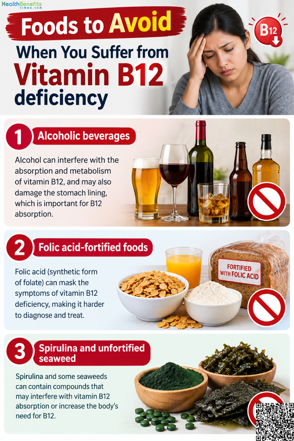 Foods to Avoid When You Suffer from Vitamin B12 deficiency
