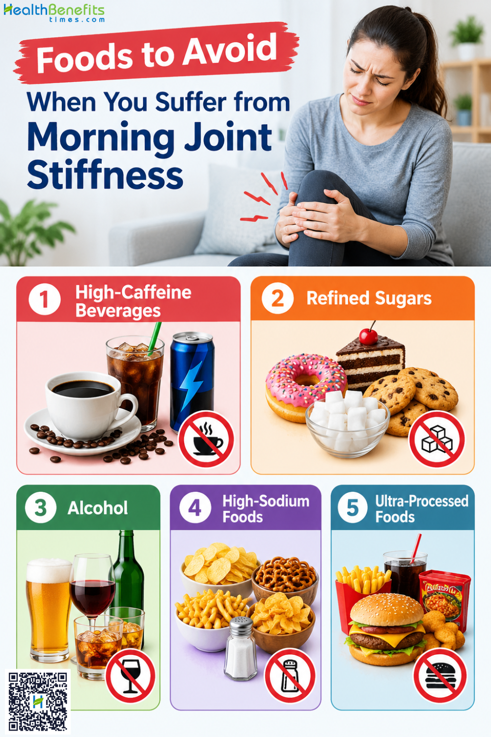 Foods to Avoid When You Suffer from Morning Joint Stiffness