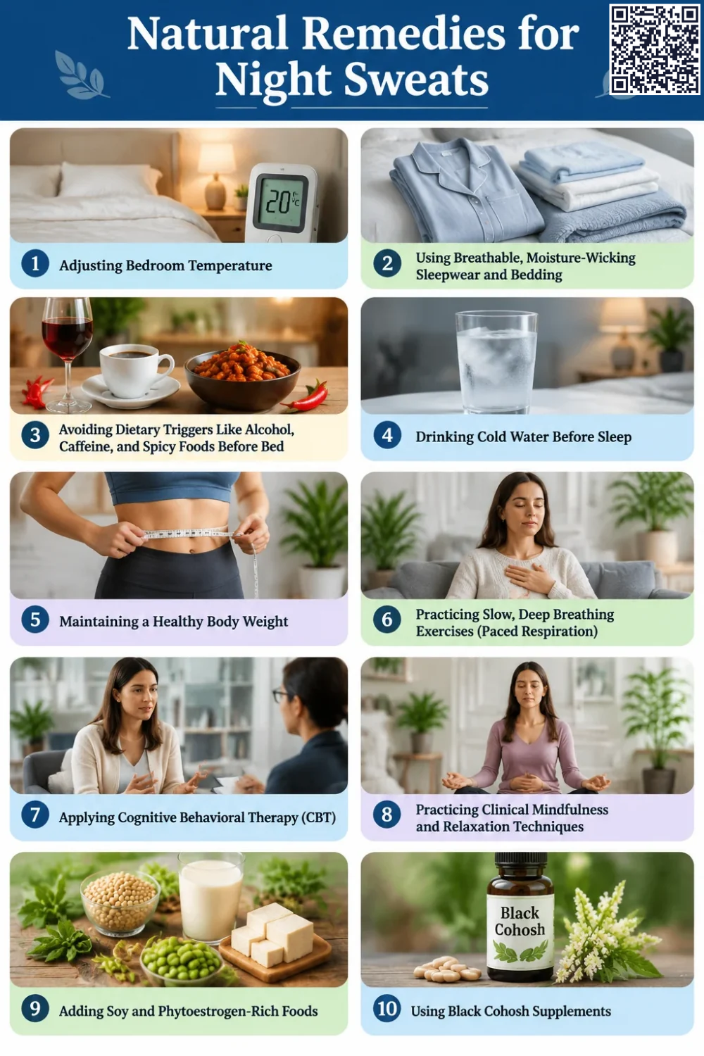 Natural Remedies for Night Sweats