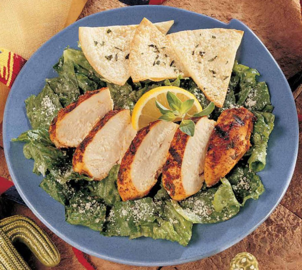 Chili Crusted Grilled Chicken Caesar Salad Recipe Healthy Recipe