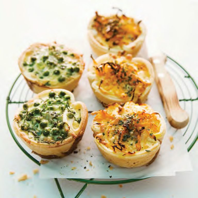 How to Make Mini vegetable quiches Healthy Recipe