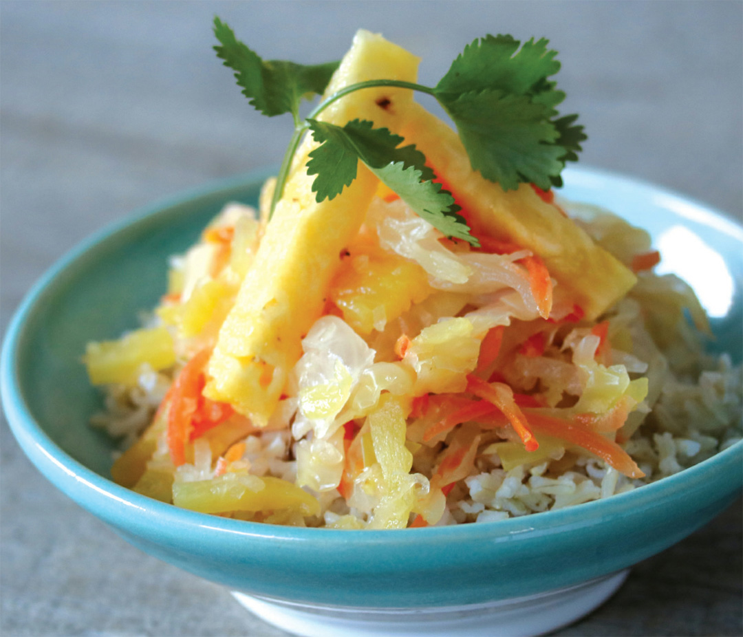 Pineapple Sauerkraut Recipe - Healthy Recipe