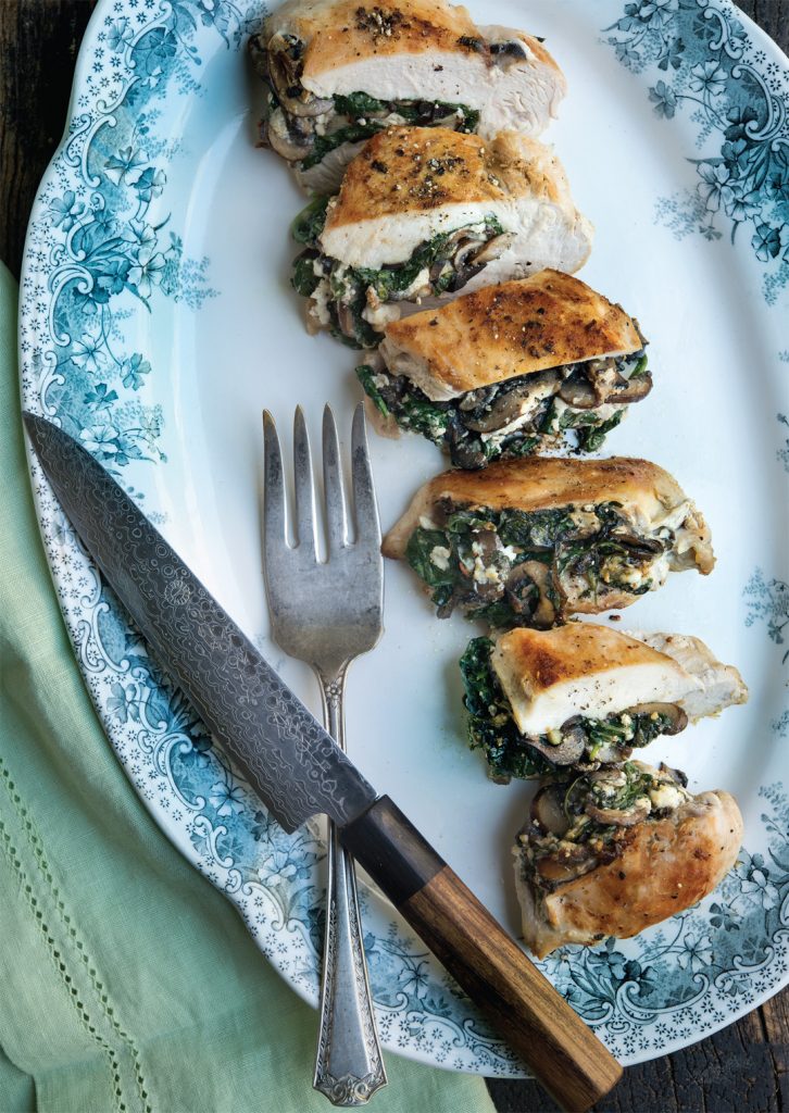 Spinach MushroomStuffed Chicken Breasts Recipe Healthy Recipe