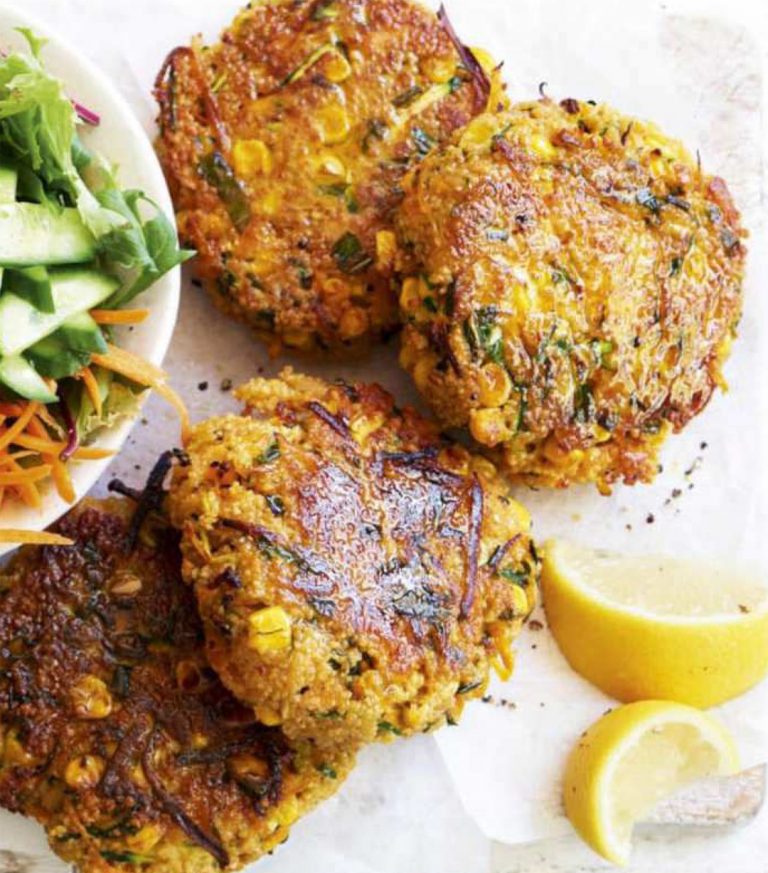 Trout, Couscous & Vegetable Patties Recipe Healthy Recipe