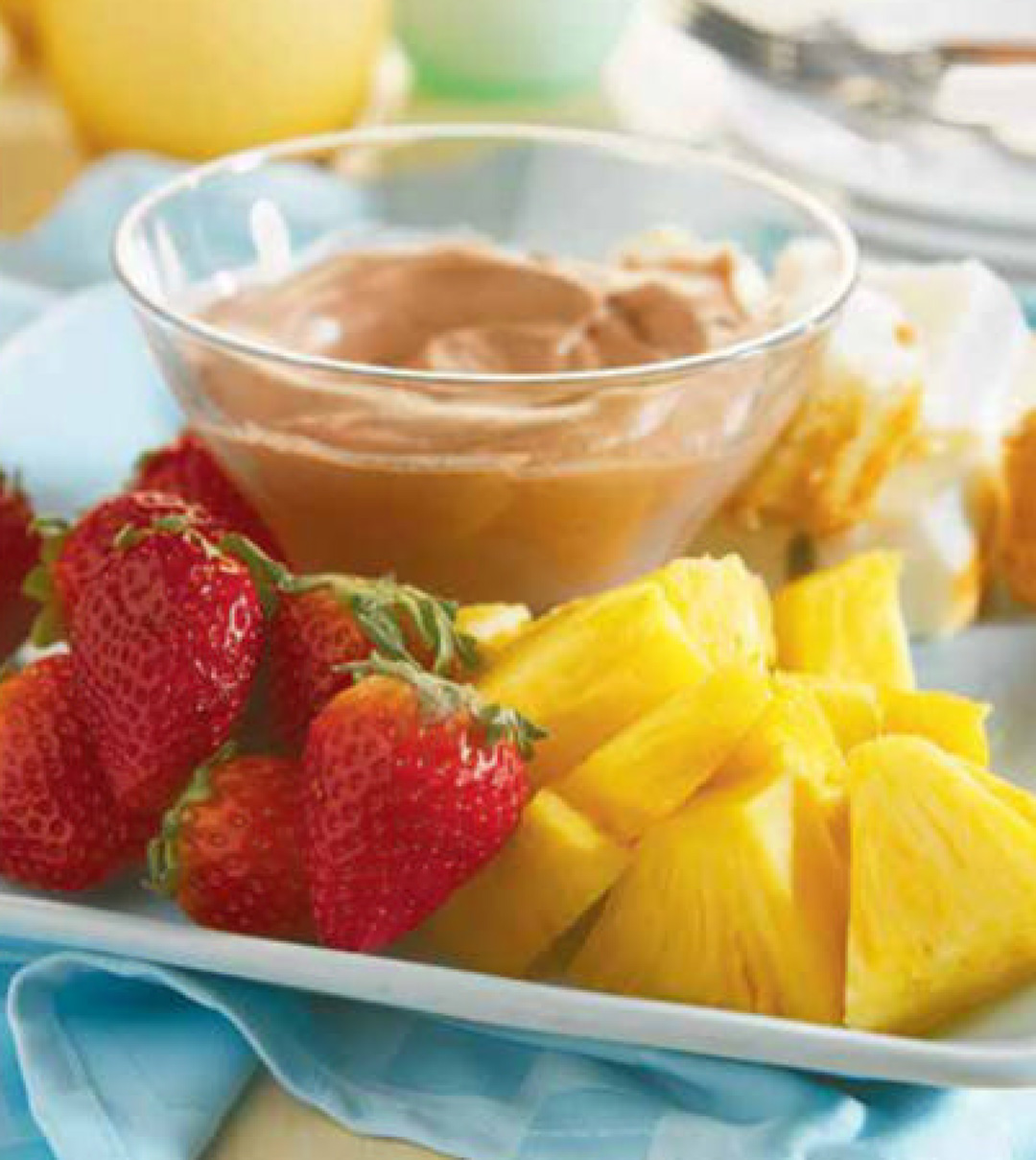 Chocolate Cream Dessert Dip Recipe Healthy Recipe