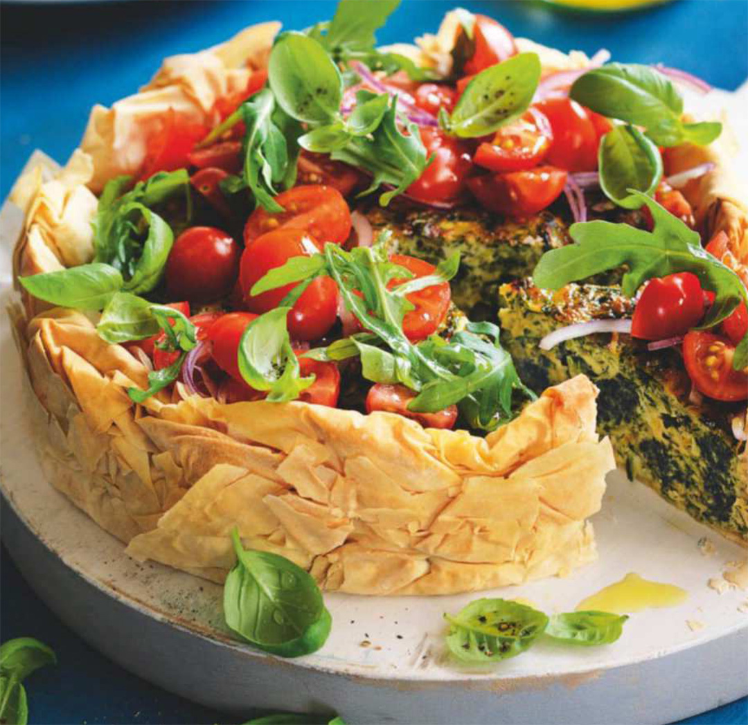 Courgette and Ricotta Tart Recipe Healthy Recipe