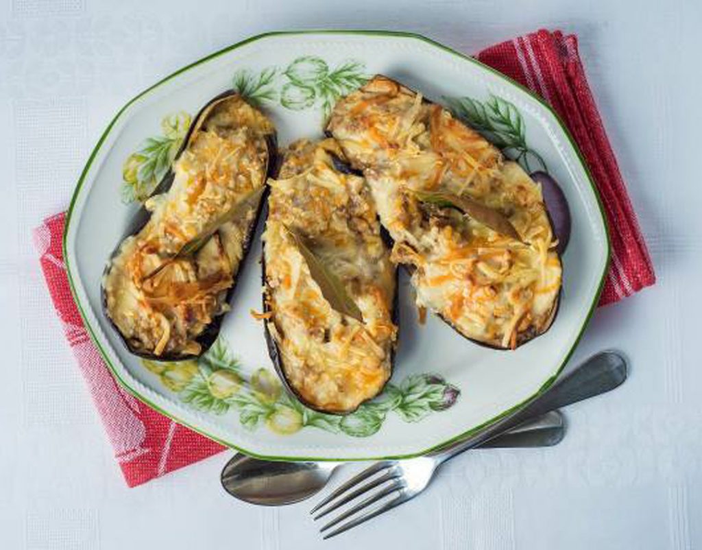 How to Make Chicken Stuffed Eggplants Healthy Recipe