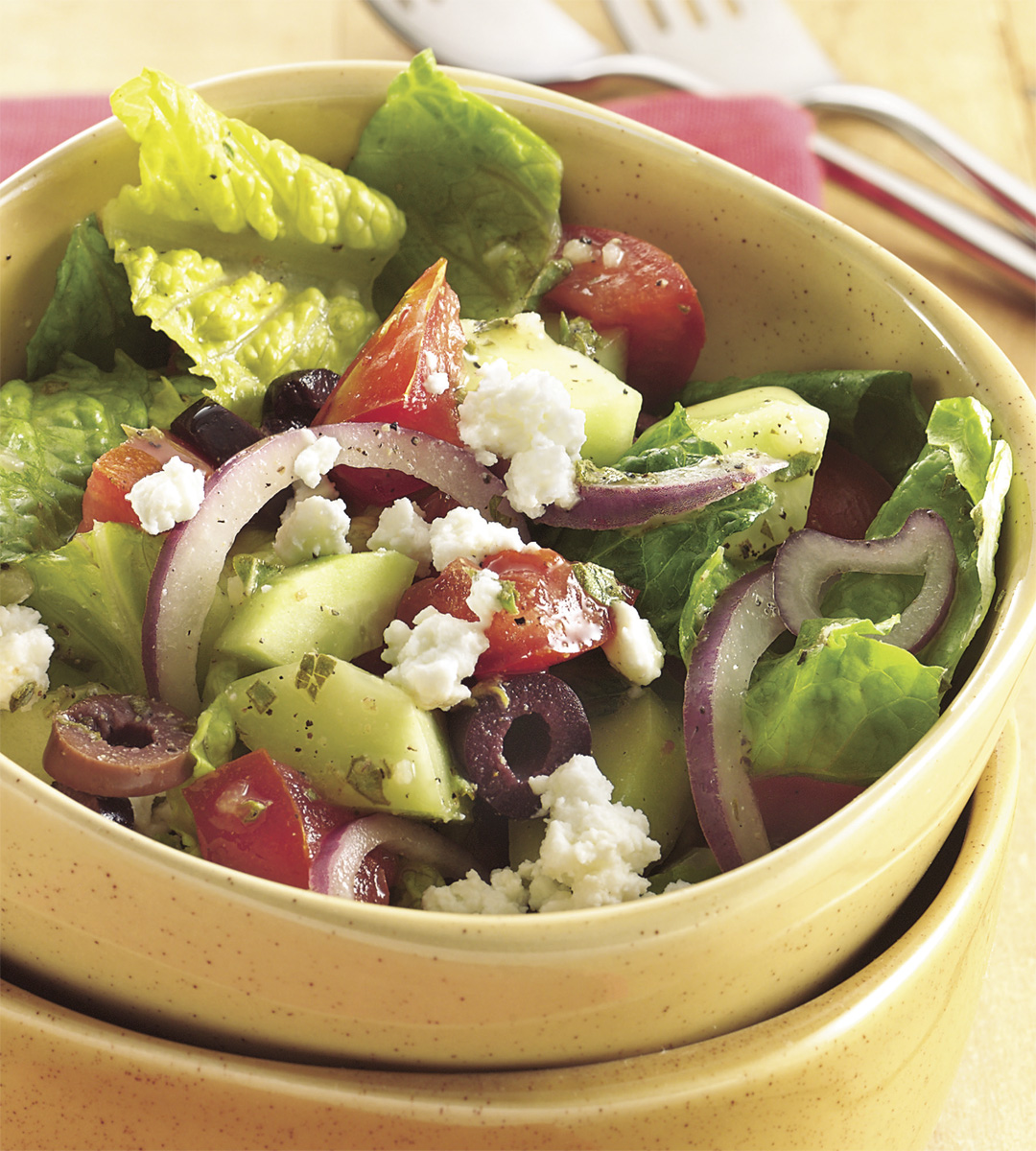 How to Make GardenFresh Greek Salad Healthy Recipe