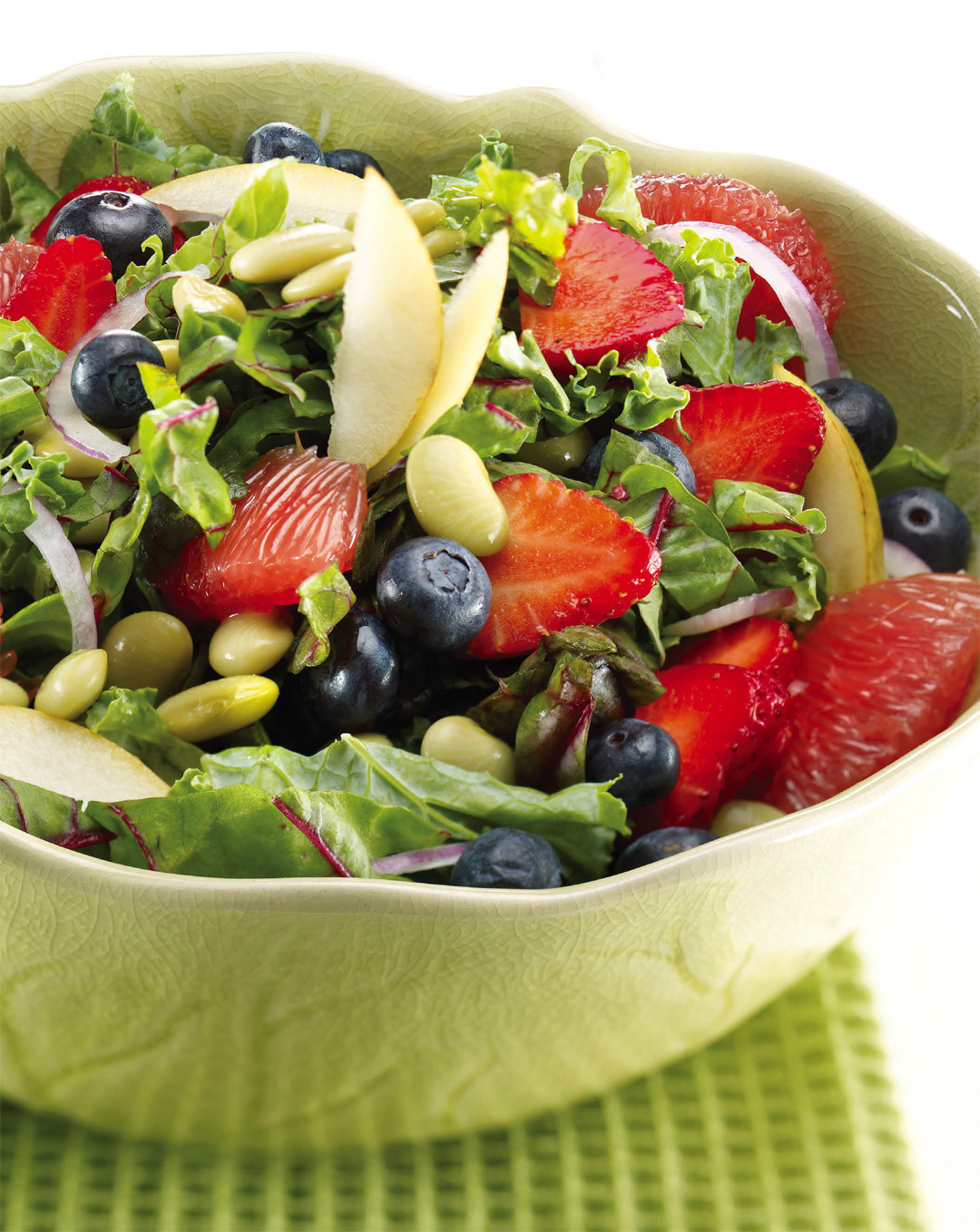 How to Make Kale, Swiss Chard and Lima Bean Salad Healthy Recipe