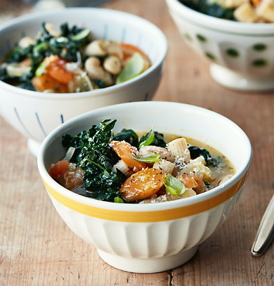 How to Make Winter Minestrone - Healthy Recipe