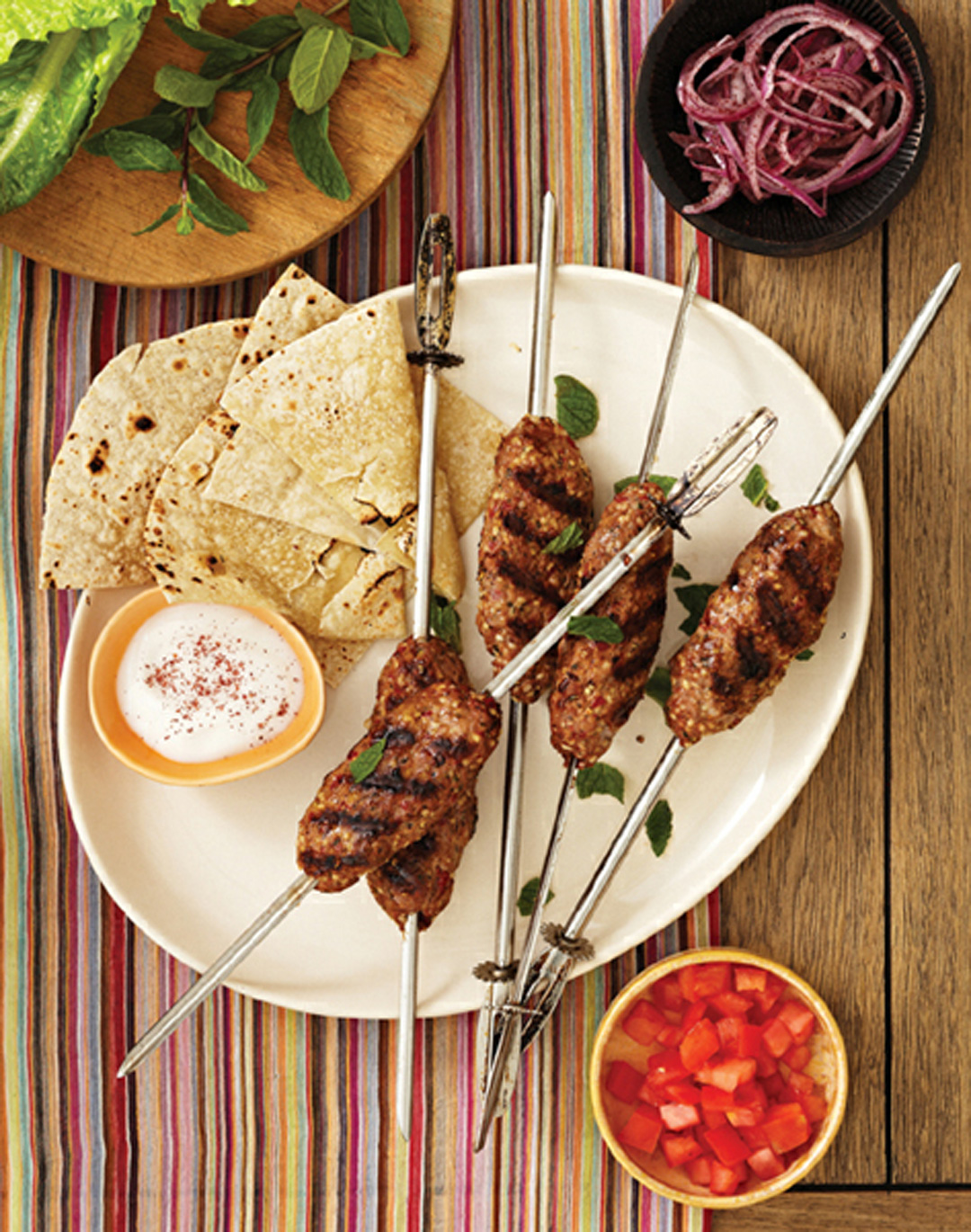 Lamb Kofta Kebabs Recipe - Healthy Recipe