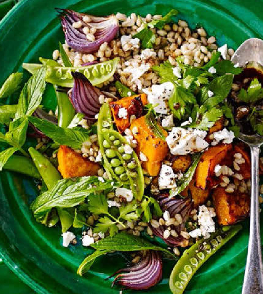 Roasted Pumpkin and Barley Salad Recipe Healthy Recipe