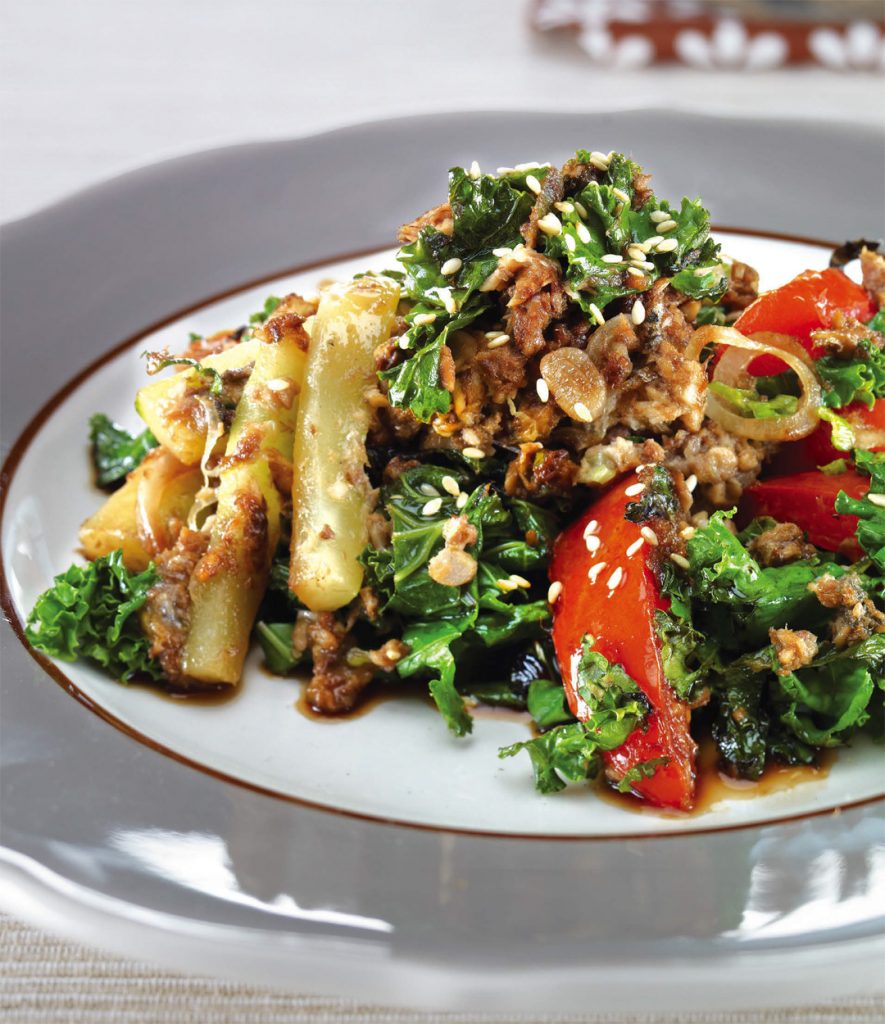 Sauteed Vegetable Salad with Sardines Recipe Healthy Recipe