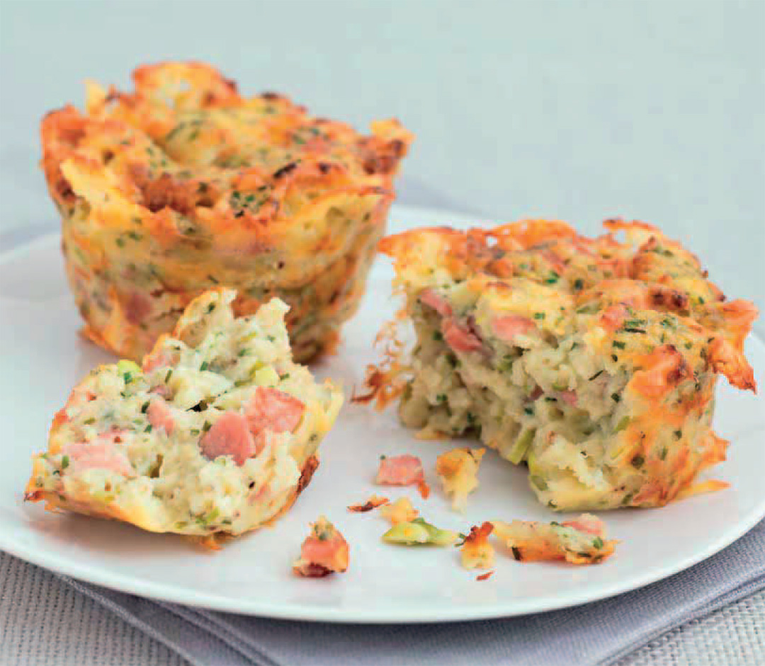 Savory Cheese and Bacon Muffins Recipe Healthy Recipe