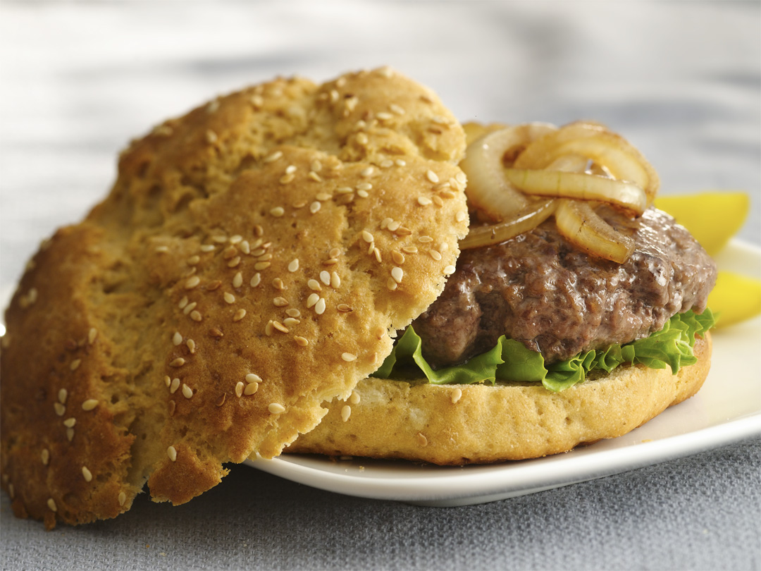 Sesame Seed Hamburger Buns Recipe | Healthy Recipe1080 x 810