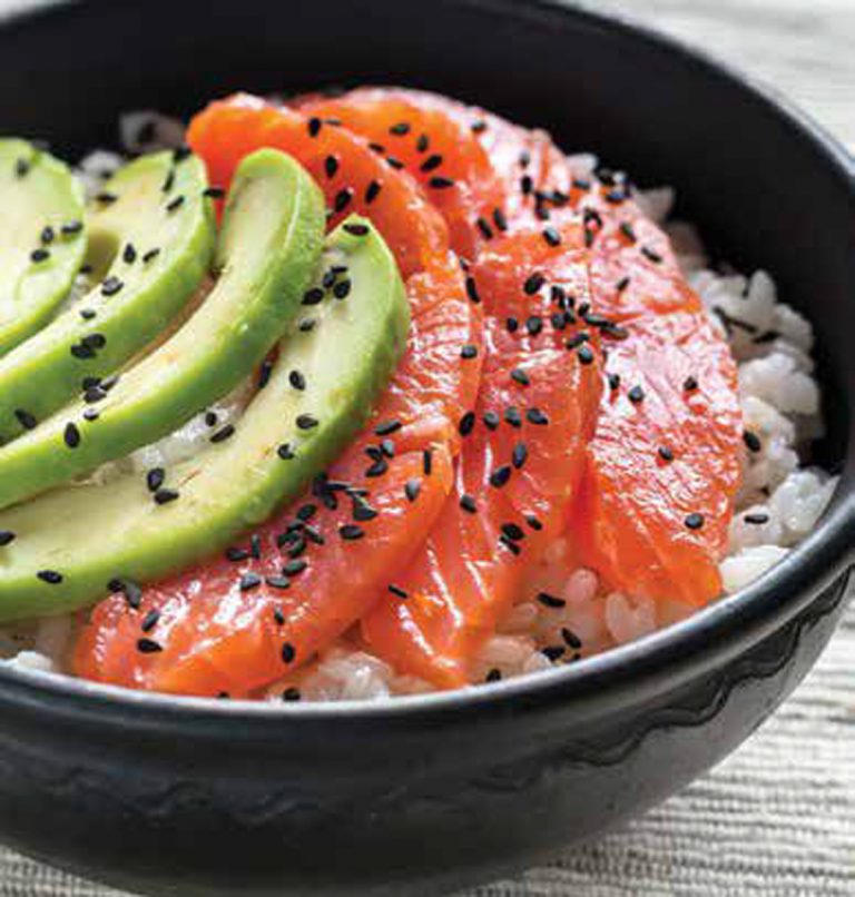 Smoked Salmon Sushi Bowl Recipe Healthy Recipe