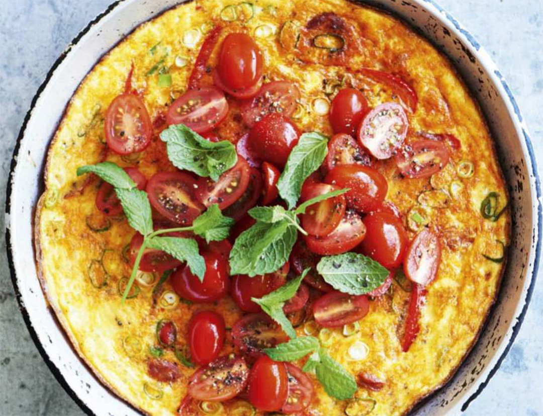 SpanishStyle Chorizo Frittata Recipe Healthy Recipe