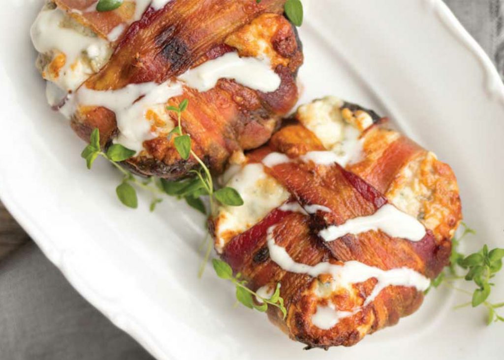 How to Make BaconWrapped Stuffed Portobellos Healthy Recipe