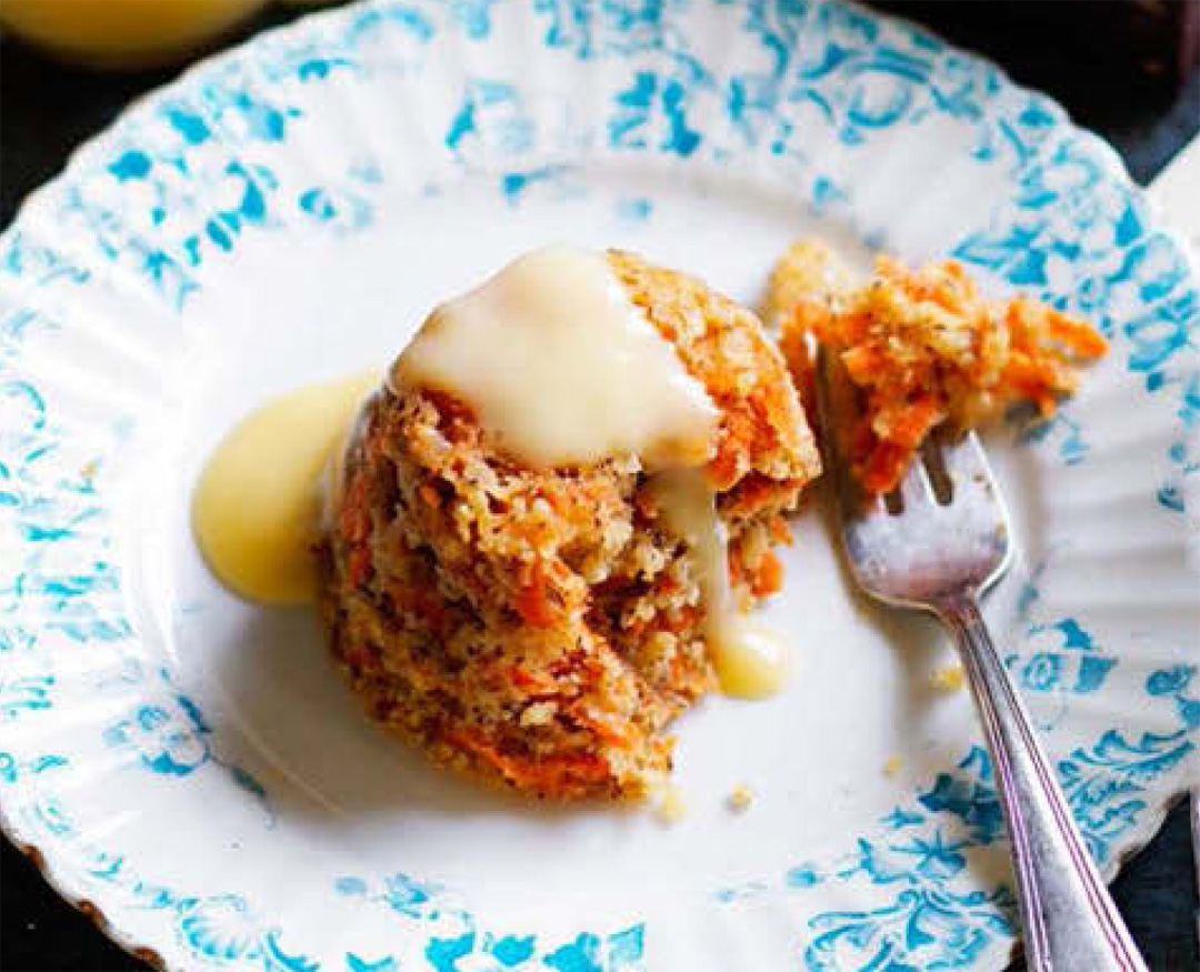 How to Make Carrot and Hazelnut Steamed Puddings Healthy Recipe