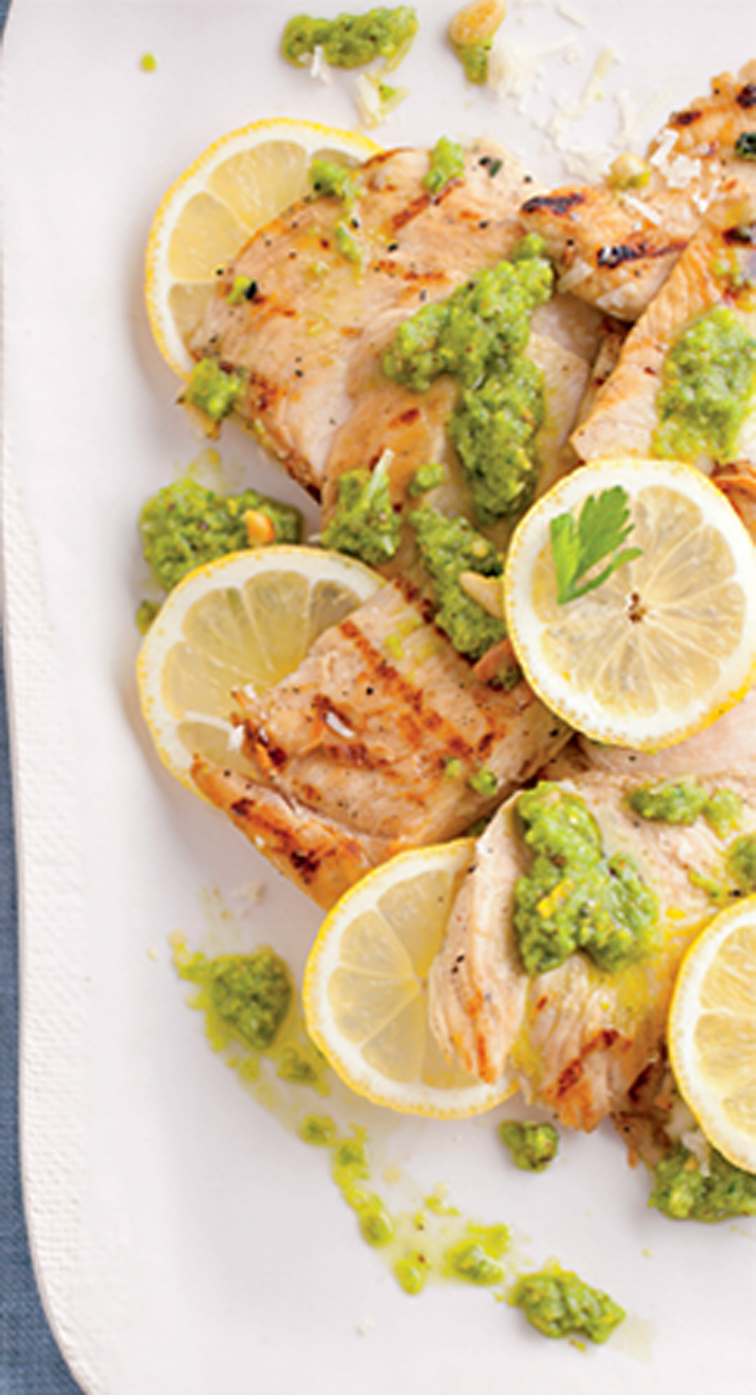 How to Make Grilled Chicken with Ramp Pesto Healthy Recipe