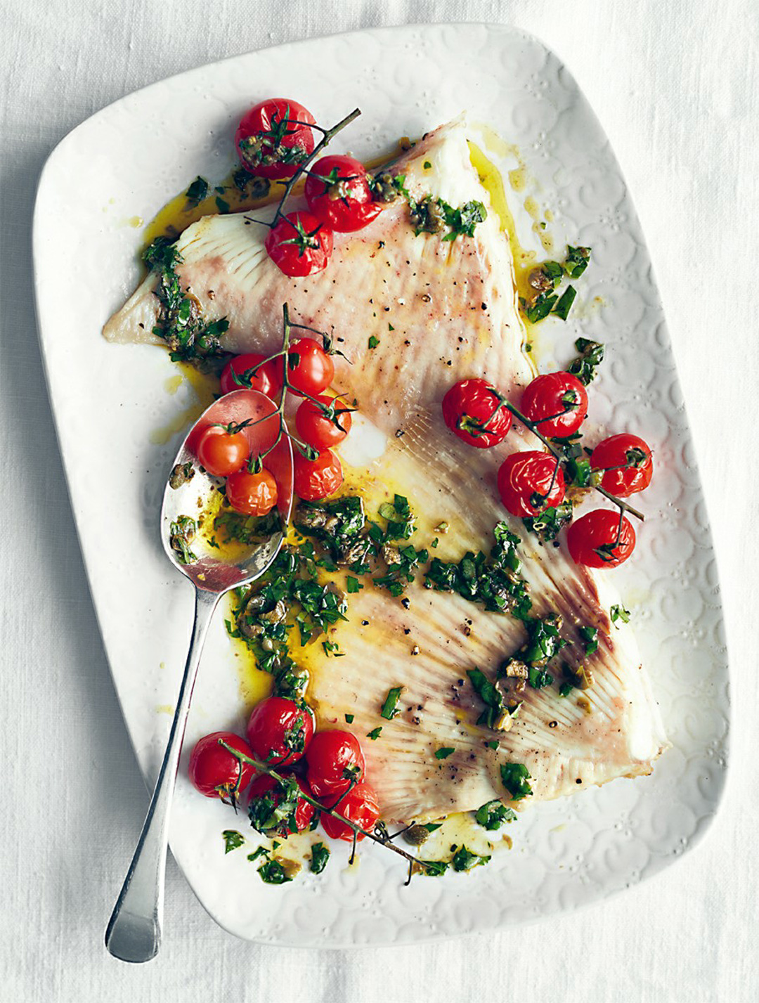 Skate Wings with Salsa Verde Recipe Healthy Recipe