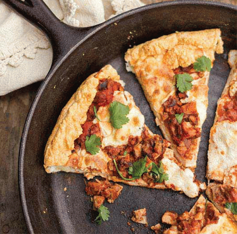 Deep Dish BBQ Chicken Pizza Recipe Healthy Recipe