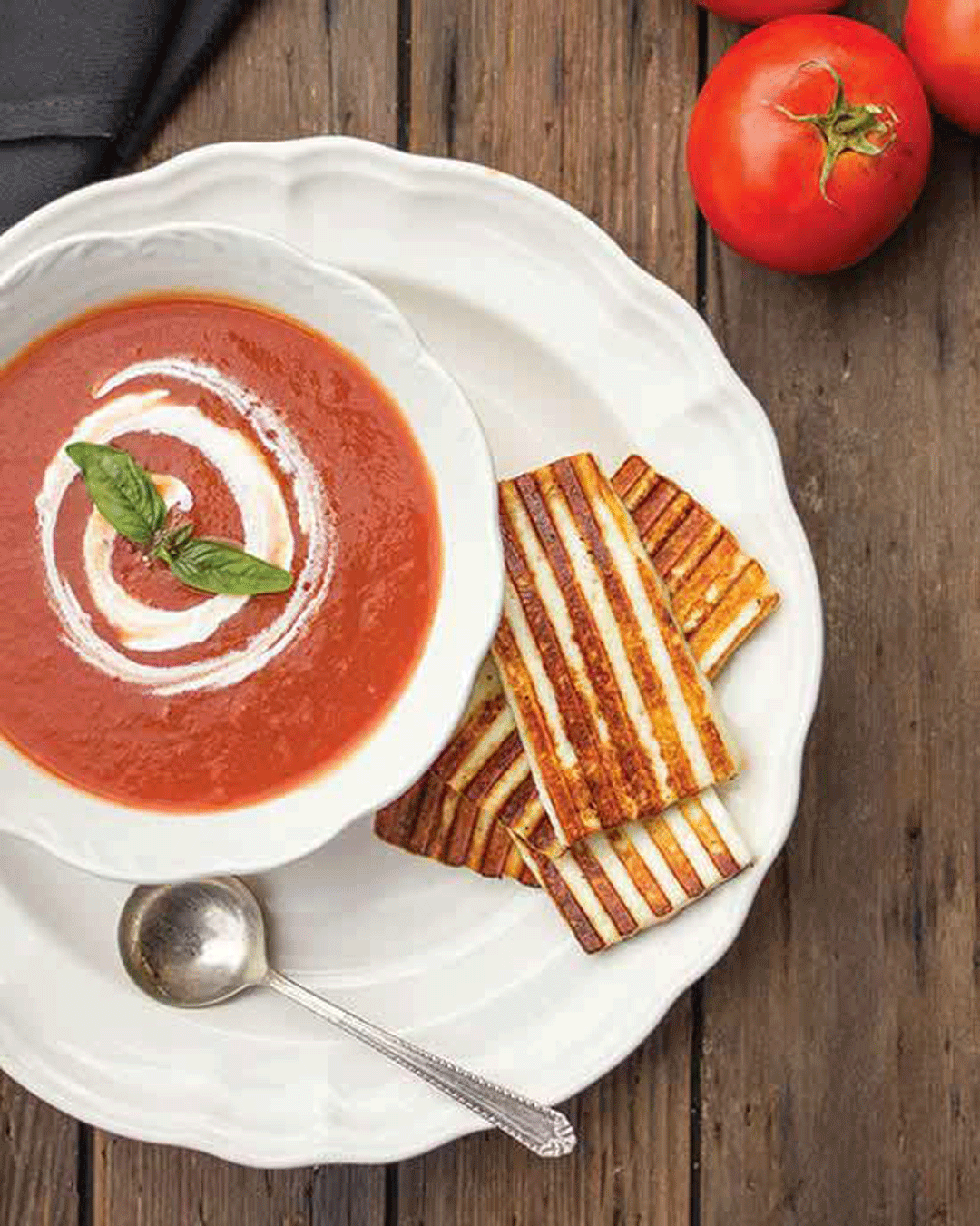 Easy Tomato Soup with Grilled Cheese Recipe Healthy Recipe