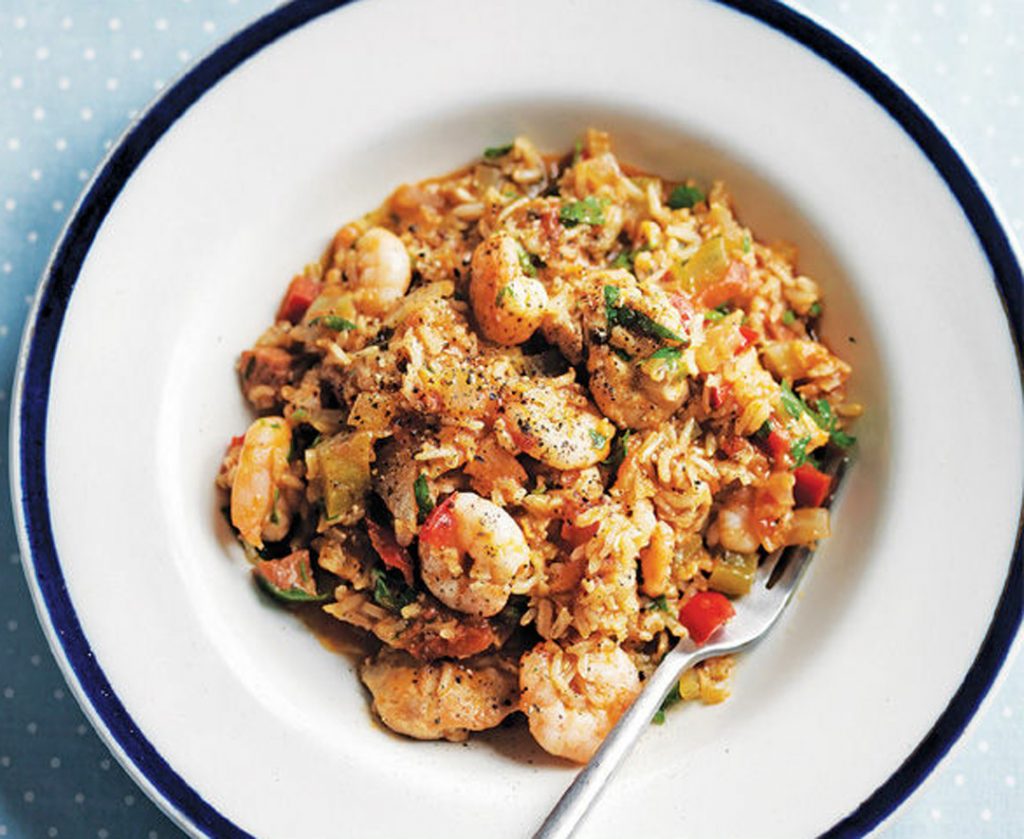 How to Make Chicken and Prawn Jambalaya Healthy Recipe
