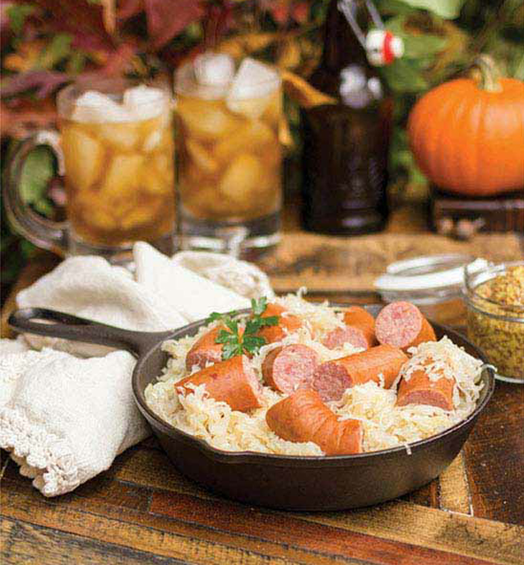 Kielbasa and Braised Cabbage Recipe Healthy Recipe