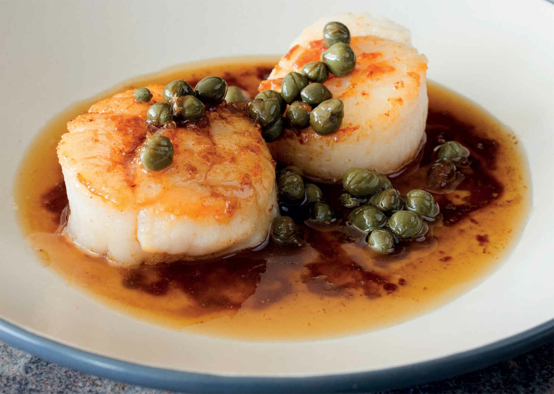 Scallops with Brown Butter and Capers Recipe Healthy Recipe