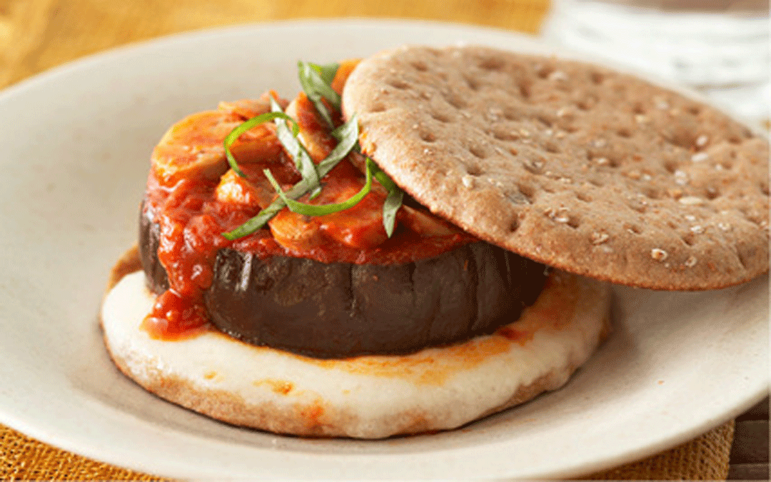 Eggplant Parmesan Sandwich Stacks Recipe Healthy Recipe