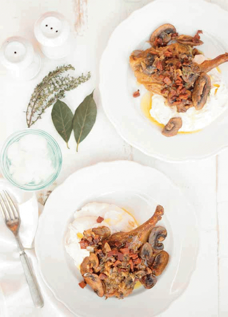How to Make Braised Duck Legs with Bacon and Mushrooms - Healthy Recipe